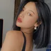 Baumeln Ohrringe 2023 Design Sinn Kleine Perle Geometrische Squaer Anhänger Für Frau Koreanische Mode Schmuck Party Mädchen Luxus Zubehör