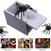 Wooden Prank Trick Practical Joke Home Office Scare Toy Box Gag Spider Kid Parents Friend Funny Play Joke Gift Surprising Box