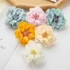 Dried Flowers 100PCS Artificial Peony Wholesale Scrapbook Diy Fake Silk Stamen Head for Home Party Wedding Decoration Garden Christmas