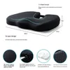 CushionDecorative Pillow Memory Foam Seat Cushion Orthopedic Pillow Coccyx Office Chair Cushion Support Waist Back Cushion Car Seat Hip massage Pad Sets 230616