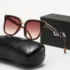 Fashion brand glasses designer simple big frame sunglasses travel driving sunglasses channel 3106