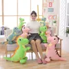 Stuffed Plush Animals 4090CM Giant Cute Down Cotton Dinosaur Toys Cartoon Tyrannosaurus Rex Dolls for Children Kids Birthday Gifts 230617