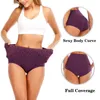 Cuecas femininas modeladoras de algodão Lingerie feminina de cintura alta para mulheres Cuecas com controle de barriga CSection Recovery XXXXL Cuecas tamanho grande 230617