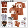 Texas Longhorns College Football Jersey Arch Manning Bijan Robinson Quinn Ewers Hudson Card Xavier Worthy Roschon Johnson Whittington