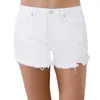 Shorts pour femmes Denim de base pour femmes à l'aspect délavé vieilli Pour les femmes Taille haute Relativité Leggings Temp Life