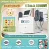 2023 New Emszero Hi-Emt RF Machine EMS Sculpt 14tesla 6000W for Salon Muscle Guider Compreating CE