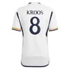 Men Kids 2023 2024 Kits Vini Jr Modric Soccer Jerseys 23/24 Camiseta de Futbol Kroos Bellingham Camavinga Valverde Rodrygo Alaba Kid Footbal Kit