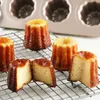 Stampi da forno 612 Cup Antiaderente Cannele Bordelais Stampo scanalato Stampo per torte Cupcake Stampo per muffin Vassoio Cucina per la casa Cuoco Utensili da cucina fai da te 230616