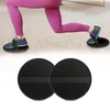 Núcleo Abdominal Trainers Sliding Disc 2pcs Gliding Discs Slider Prato de Fitness com Alça Equipamento de Yoga para Treinamento Muscular 230617