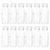 Bols 12 Pcs Bouteille De Boisson Portable Bouteilles De Boisson Verre Clair Jus D'eau En Plastique Fruits Thé Le Conteneur D'emballage Pour Animaux De Compagnie Sous Voyage