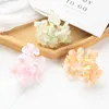 Dried Flowers 100PC Artificial Wholesale Wedding Garden Rose Home Decor Accessories Party Christmas Garlands Fake Silk Hydrangea