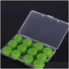 Hearing Protection 12Pcs Sile Ear Plug Noise Reduction Sleep Anti Canceling Sound Insation Earplug Slee Reusable Plugs Drop Delivery Dhdtm