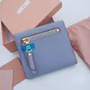 Designer High apparence Level Caviar Print Women's Small Purse Fold multi-card Holder Purse Compact Leather wallet Long matelassé fashion hold bag