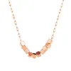 Kettingen Hemiston RoseGold kleine kralen ketting - ketting Bijoux sieraden cadeau voor vrouwen