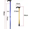 TRUKKING POLEN 1PC Verstelbare Walking Stick Cane 2 Secties Stabiele antiskid Anti -schokkruk voor oude man Hiking 230617