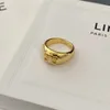 Luxe designer mode luxe gouden bandringen voor heren en dames koppels sieraden van hoge kwaliteit 2024
