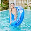 Inflatable Floats tubes ROOXIN Thickened Swim Ring Float For Adult Swimming Circle Inflatable Toy Swimming Ring Tube Pool Beach Water Play Equipment 230616