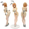 Action Toy Figures 23cm Astrum Design White Bunny Girl Sexy Anime Figure Anna Hananoi illustration by Kai Tomohiro Action Figure Model Doll Toys 230616