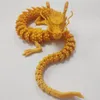 Декоративные предметы фигурки 3D -печать китайское драконское сустав активность дома украшение настольное украшение творческая рыбака ландшафт домашний декор 230616