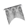 Curtain Curtains Window Black Tassel Door For Home Party Supplies