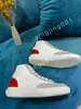 Hot Luxurys Fashion White Black Leather Calfskin Sneakers Shoes Comfort Outdoor Trainers Womens and Men Casual Walking Size35-46