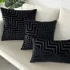 CushionDecorative Pillow Decorative Luxury Modern Jacquard Velvet Geo Cushion Cover Sofa Throw Pillowcase Seat Cushion Cover Home from Factory 230616