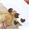 Charms 30st/Lot Color Soft Clay/FIMO Fabric målning Geometri hjärtan/rundor formlegering flytande locket diy smycken gör dhgarden dhlc4