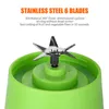 Juicers Portable Electric Blender Mini Fruit Juice Mixer USB Juicer Cup Smoothie Milk Shake Small With 6 Blades 230616