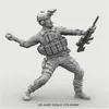 Soldat 116 Resin Soldier Figure Kits Special Forces Model Farblos und selbstmontiert A-97 230616