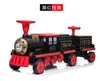 電気列車のおもちゃの車の鉄道と追跡蒸気機関車エンジンディーキャスト教育ゲームボーイズおもちゃの子供の贈り物