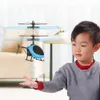 ElectricRC Vliegtuigen USB Oplaadbare Infrarood Inductie Helikopter Handophanging Vliegtuigen Kinderspeelgoed met LED-licht Handophanging Educatief speelgoed 230616