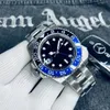 Designer Mens Watch Left Hand U1 Automatic Sapphire 904L Rostfri Sports Watch vs Luminous GMT Montre de Luxe Root Beer Luxury Watches Dhgate Wristwatch BP St9
