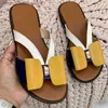 Slipare sommarkvinnor tofflor söta fjärils-knot casual sandaler lady glider lägenheter slip-on kvinnor skor för kvinnor 2023 zapatillas mujer t230617