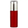 Kırmızı Cam Kavan Krem Şişeleri Yuvarlak Kozmetik Kavanozlar El Yüz Kremi Sprey Pompa Şişe Kavanozları Altın/Gümüş Akrilik Kapak 20G-30G-50G EMCBN
