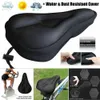 Bike Saddles 3D Soft Thickened Bicycle Seat Breathable Saddle Cover Comfortable Foam Mountain Cycling Pad Cushion Cove 230617