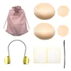 Intimates Accessorie Push Up Bra Pad Backless Strapless Frontless Bras for Women Top Nipple Cover Adjustable Silicone Anticonvex Chest Sticker 230617