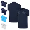 2023 nuova divisa da corsa da uomo della squadra di F1 con risvolto T-shirt casual traspirante ad asciugatura rapida POLO plus size personalizzazione