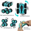 ElectricRC Car 3.7 inch RC Car 2.4G 4CH Double-sided Voiture bounce Drift Stunt Rock Crawler Roll 360 Degree Flip Remote Control car Kids Toys 230616