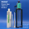 Caulking Gun 450ML 2 1 Cartridge epoxy AB power Gun Manual Caulking Dispensing Mixing Araldite KIT680 Anchorage adhesive all metal Glue Gun 230617