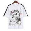 メンズTシャツファッションTシャツアニメToaru kagaku No Railgun Men Men Men Ink Wash絵画絵画シャツ