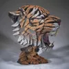 Decoratieve objecten Beeldjes Contemporary Animal Scul Sculpture Collection Tiger Bust van Edge Scenes home decor dierfiguren ganesha-beelden 230616