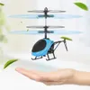 ElectricRC Vliegtuigen USB Oplaadbare Infrarood Inductie Helikopter Handophanging Vliegtuigen Kinderspeelgoed met LED-licht Handophanging Educatief speelgoed 230616