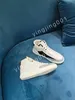 New top Fashion White Black Leather Vitello Sneakers Scarpe Comfort Outdoor Trainers Donna e uomo Casual Walking