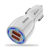 PD 20W QC3.0 Billaddare Typ C 3.1A 38W Fastladdning 2 3 4 5 6 Portar USB -avgift för iPhone Xiaomi Huawei Telefonadapter