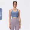 Lu-38 Lu Lu Yoga Bra Bra Sports Sports Mank Top с мягким бюстгальтером для женского летнего переходного спорта.