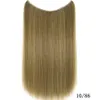 Extensiones de cabello de línea invisible de 22 pulgadas Aspecto natural largo y recto Variedad de estilos disponibles Realza tu belleza