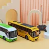 ElectricRC Car 2.4G Baby Light Travel RC Bus Electric School Toy Vehicle Miniatura Double-Decker Bus Car Simulation Gifts Toys for children 230616