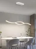Lampadari Designer LED Dimmer Sala da pranzo Lampadario Moderno Semplice Creativo Minimalista Lampada da tavolo da bar per interni