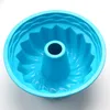 Baking Moulds Large Hollow Round 9 Inch Chiffon Cake Mold Gear plate Silicone mold Tool Easy To Release K340 230616