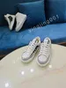 New top Fashion White Black Leather Vitello Sneakers Scarpe Comfort Outdoor Trainers Donna e uomo Casual Walking